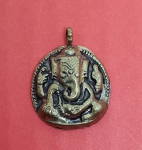 Colgante Ganesh elefante de latón - Imagen 1 de 5