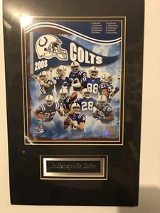 2008 Indianapolis Colts Roster Photo! Professionally matted & ready for framing! - Picture 1 of 2