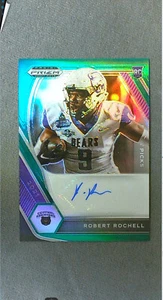 2021 Panini Prizm Draft Green Prizm Auto #DPA-RRO Robert Rochell Rams - Bild 1 von 2