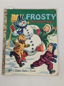 Frosty the Snowman Little Golden Book Vintage 1951 1st / 18th Printing - Picture 1 of 6