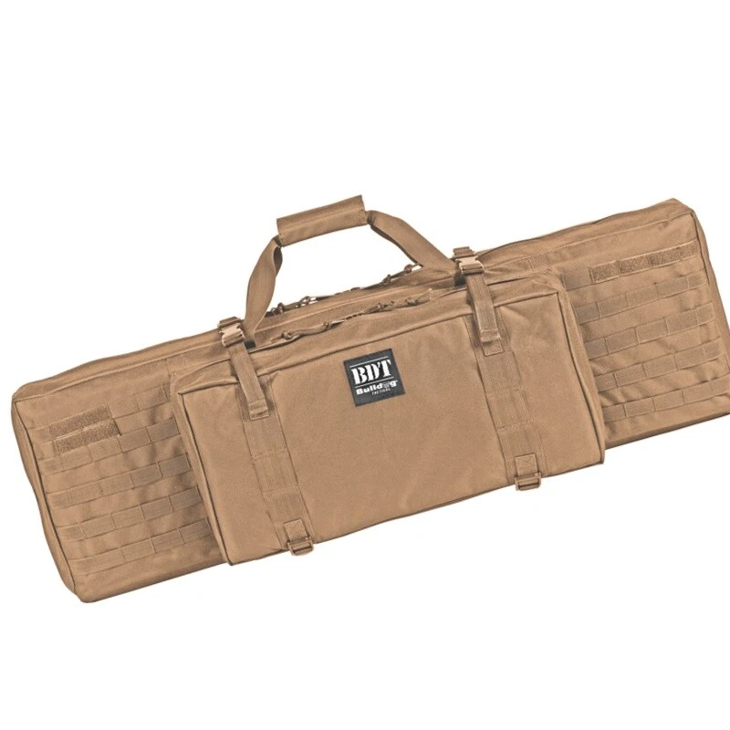 Bulldog Rifle Case Bulldog Elite 52 Inch Rifle Case - Black With Tan ...