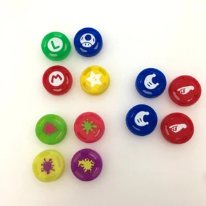 3 Colors Silicone Analog Thumbstick Joystick Grip Caps For Nintendo Switch NS - Picture 1 of 13