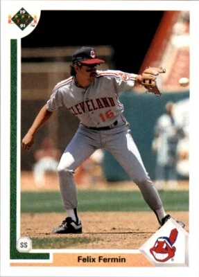 1991 Upper Deck MLB Felix Fermin #104 - Image 1 of 2