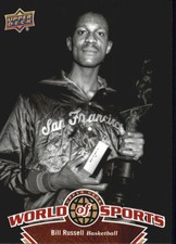 2010 Upper Deck World of Sports Multisport Trading Card #6 Bill Russell