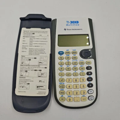 Texas Instruments Calculator - Working, Signs of Use, Includes Cover - Image 1 of 4
