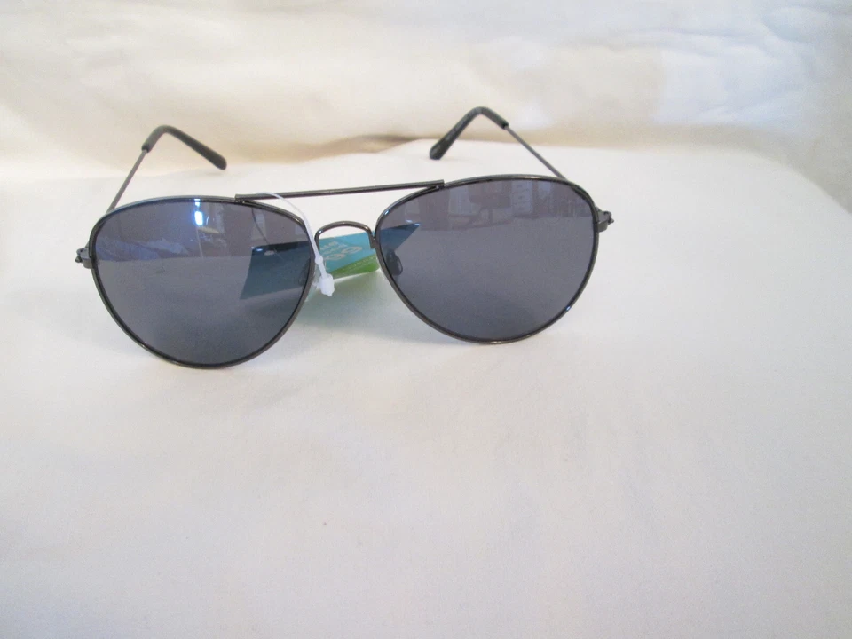 Walgreens Best Value Aviator Sunglasses Gunmetal