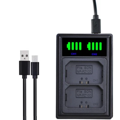 Battery Charger for Canon LC-E6 LC-E6E LP-E6 LP-E6N EOS 7D 60D 6D 70D 5D2 5D3 5D - Image 1 of 4