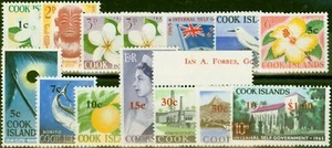 Cook Islands 1967 Decimal Currency Set of 14 SG205-218 V.F VLMM - Picture 1 of 1