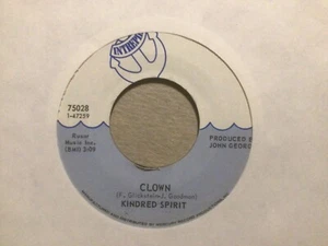 KINDRED SPIRIT Peaceful Man / Clown 1970 PA HIGH ENERGY ROCK PSYCH on INTREPID - Imagen 1 de 2