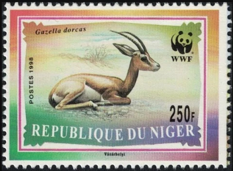 Niger #YT1168 MNH 1998 Dorcas Gazelle [984 Mi1462] Cover