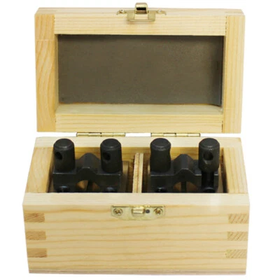 1-3/8 L X 1-3/8 W X 1-3/16 H PRECISION V-BLOCK & CLAMP SET