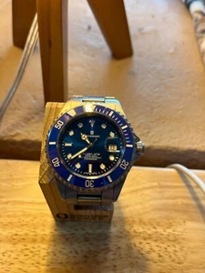 Steinhart OCEAN ONE Premium 42mm Blue Ceramic 106-0458 Automatic Diver Watch - Picture 1 of 2