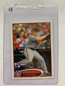 2012 TOPPS RC BASEBALL BRYCE HARPER  - Picture 1 of 2