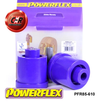 Powerflex Road Serie Trasero Haz Soporte Cojinete, 69mm para Audi A1 8X 10on - Imagen 1 de 4