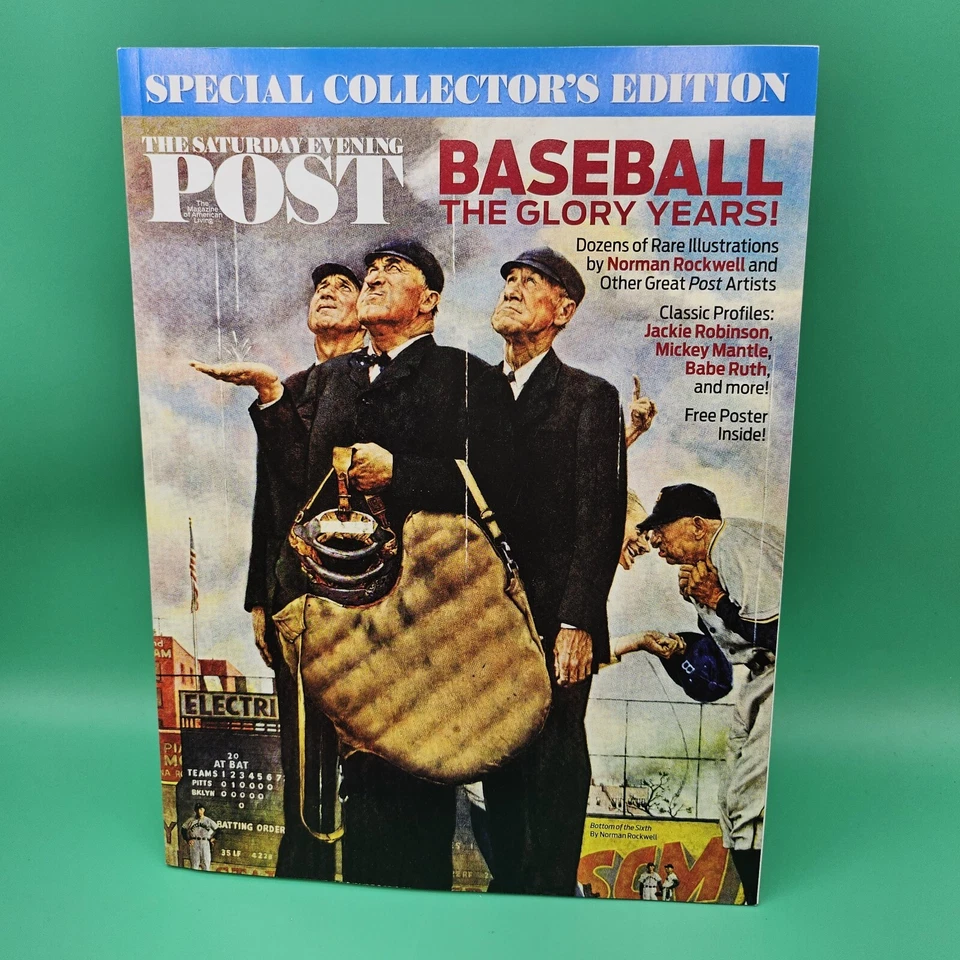 "SATURDAY EVENING POST" 2014 Special COLLECTORS Edition BASEBALL THE GLORY YEARS - Image 1 of 4