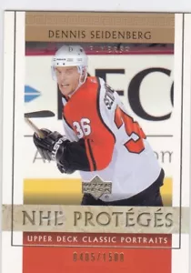 02/03 UD CLASSIC PORTRAITS..DENNIS SEIDENBERG..NHL PROTEGES../1500..CARD # 123 - Bild 1 von 1