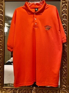 Camisa polo de poliéster talla grande de manga corta de los vaqueros de Oklahoma State - Imagen 1 de 6