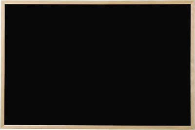KAV Wooden Frame Wall Mounted Bulletin Blackboards with Chalk and Eraser - Image 1 of 4