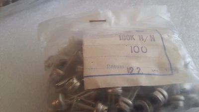 100K  trimmer pot  LOT of 20 pcs TP095 TESLA  1/2W metal case linear pot 300ppm - Image 1 of 3