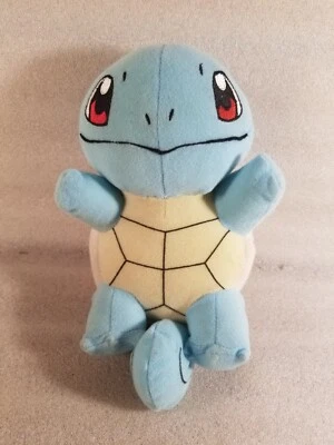 Squirtle Pokemon Plush Stuffed Animal Doll Toy Gift Authentic 9"  - Image 1 of 4