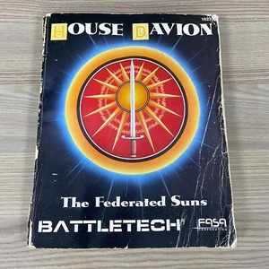 Haus Davion 1623 Die Föderierte Sonnen Battletech Fasa RPG Sourcebook 1988 Rules - Bild 1 von 6