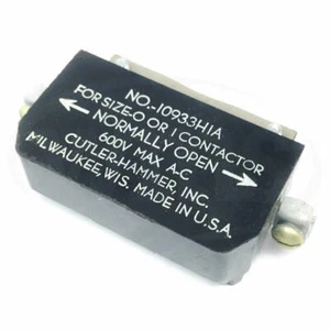 10933HIA Cutler-Hammer 10933 Electrical Interlock For Size 0 or 1 Contactors - Picture 1 of 1