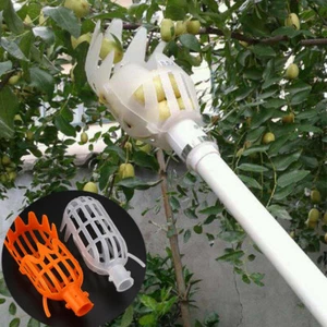 Fruit Picker Head Multi-Color Plastic Picking Agricultural Garden Basket Tool - Picture 1 of 11