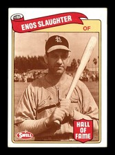 1989 Swell Baseball Greats Enos Slaughter #65 St. Louis Cardinals Baseball Card