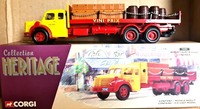 CORGI Héritage réf 73101  Berliet GLR8 Brasseur VINI-PRIX - 1/50 - N° 00674/4000 - Photo 1/4