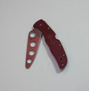 NEW Unused Numbered C10TR SPYDERCO Endura 4 Training Folding Knife - Picture 1 of 9
