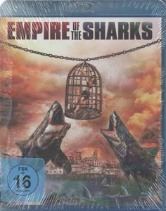 Empire Of The Sharks Blu Ray NEU John Savage Jack Tompkins Ashley de Lange - Foto 1 di 2