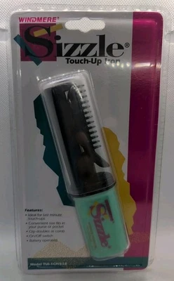 Windmere Sizzle Touch Up Battery Operated Purse Mini Travel Curling Iron Vintage - Image 1 of 2