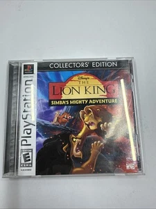 The Lion King: Simba's Mighty Adventure (Sony PlayStation 1, 2000) - Picture 1 of 3