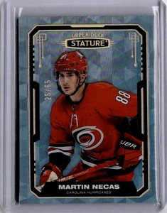 Martin Necas Design Variant #96 /65 2021-22 Upper Deck Stature - Picture 1 of 2