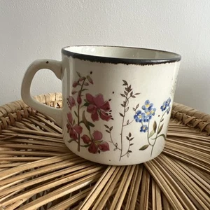 Vintage J&G Meakin “Wayside” Tea Cup Floral Ironstone Cottagecore 1970s VGC - Picture 1 of 14