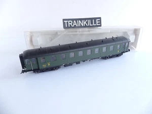 855677 F HO FLEISCHMANN VOITURE VOYAGEURS 3E CLASSE SNCF AVEC ECLAIRAGE - Imagen 1 de 6
