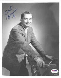 Ernest Borgnine signiert, JSA zertifiziert 8x10 s/w Foto - Bild 1 von 2