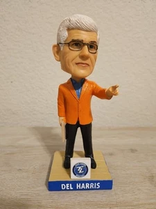 DEL HARRIS HOF Hall of Fame Texas Legends Bobblehead SGA LIMITED - Foto 1 di 5