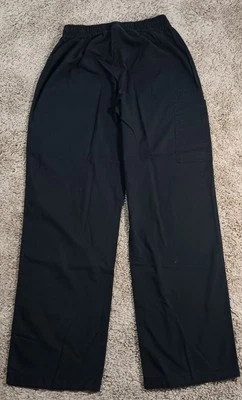 B Scrubs Women's Size Medium Black Scrub Pants - Image 1 of 4