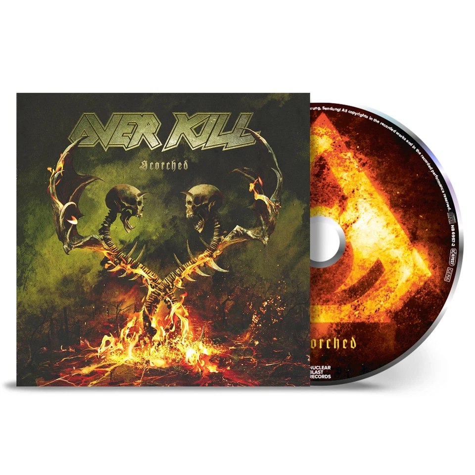 Overkill 'Scorched' CD Jewel Case - NEU & VERSIEGELT