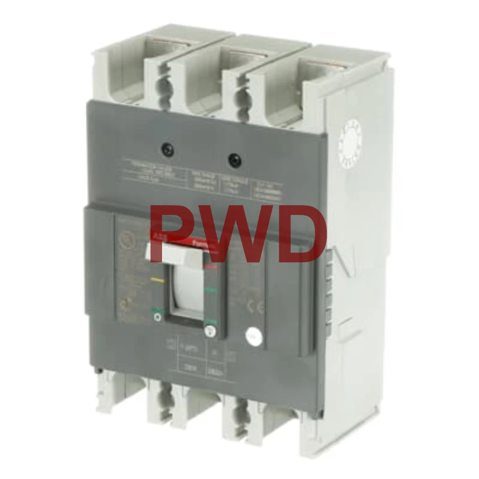 Nuevo en caja Conjunto de disyuntor ABB A2A200TT A2A 250 TMF 200-2000 3p UL + 3 orejetas Bot Foto 1 de 1