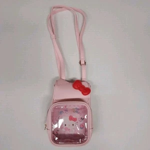 Mini Bandolera Sanrio Hello Kitty 50 Aniversario Llena de Happy Series Rosa - Imagen 1 de 17