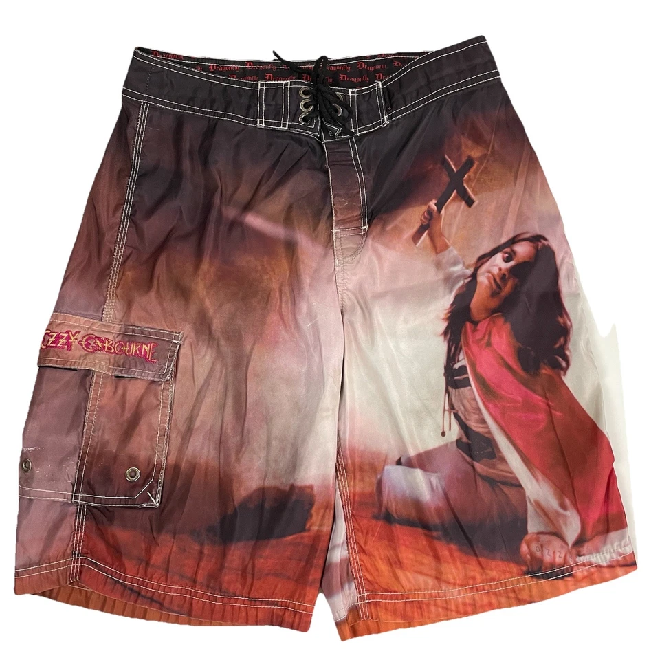 Pantalones cortos de surf Dragonfly Ozzy Osbourne Blizzard Of Ozz 33 Foto 1 de 4