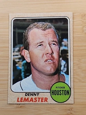 1968 Topps - #491 Denny Lemaster - Image 1 of 2