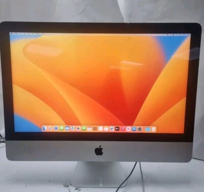 Apple iMac 2017 A1418 21.5" - Core i5 7th Gen 8GB 1TB Cracked Screen - Ref #F - Image 1 of 4