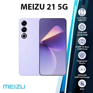 (New) MEIZU 21 5G 12GB+512GB PURPLE Dual SIM Unlocked Android Mobile Phone - Picture 1 of 3