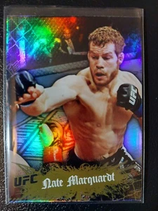 Nate Marquardt #59 2010 UFC Main Event Thick Gold Parallel - Picture 1 of 2