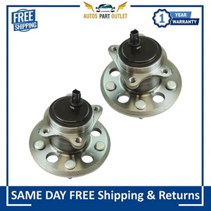New Rear Wheel Bearing & Hub Assembly LH & RH Kit For 12-18 Toyota Avalon Camry - Imagen 1 de 12