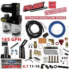FASS Titanium 165 GPH Fuel Lift Pump System 11-16 Powerstroke Diesel Ford 6.7L