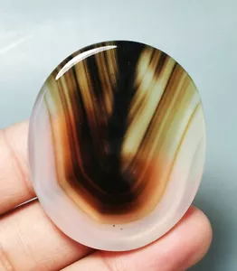 Pietra pandent agata muschio dendritico incredibile lucido naturale Reiki guarigione - Foto 1 di 9